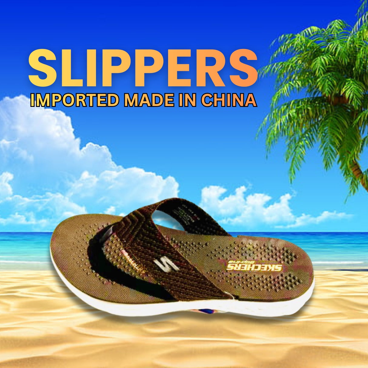 Men’s Thumb Lightweight Slippers - Design 5