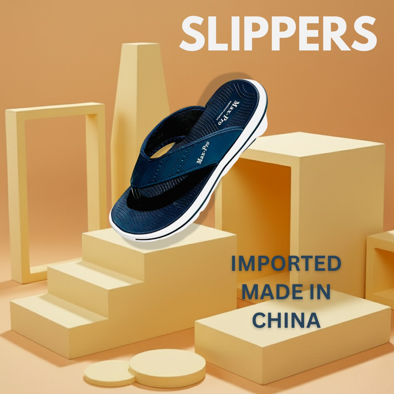 Men’s Thumb Lightweight Slippers - Design 1