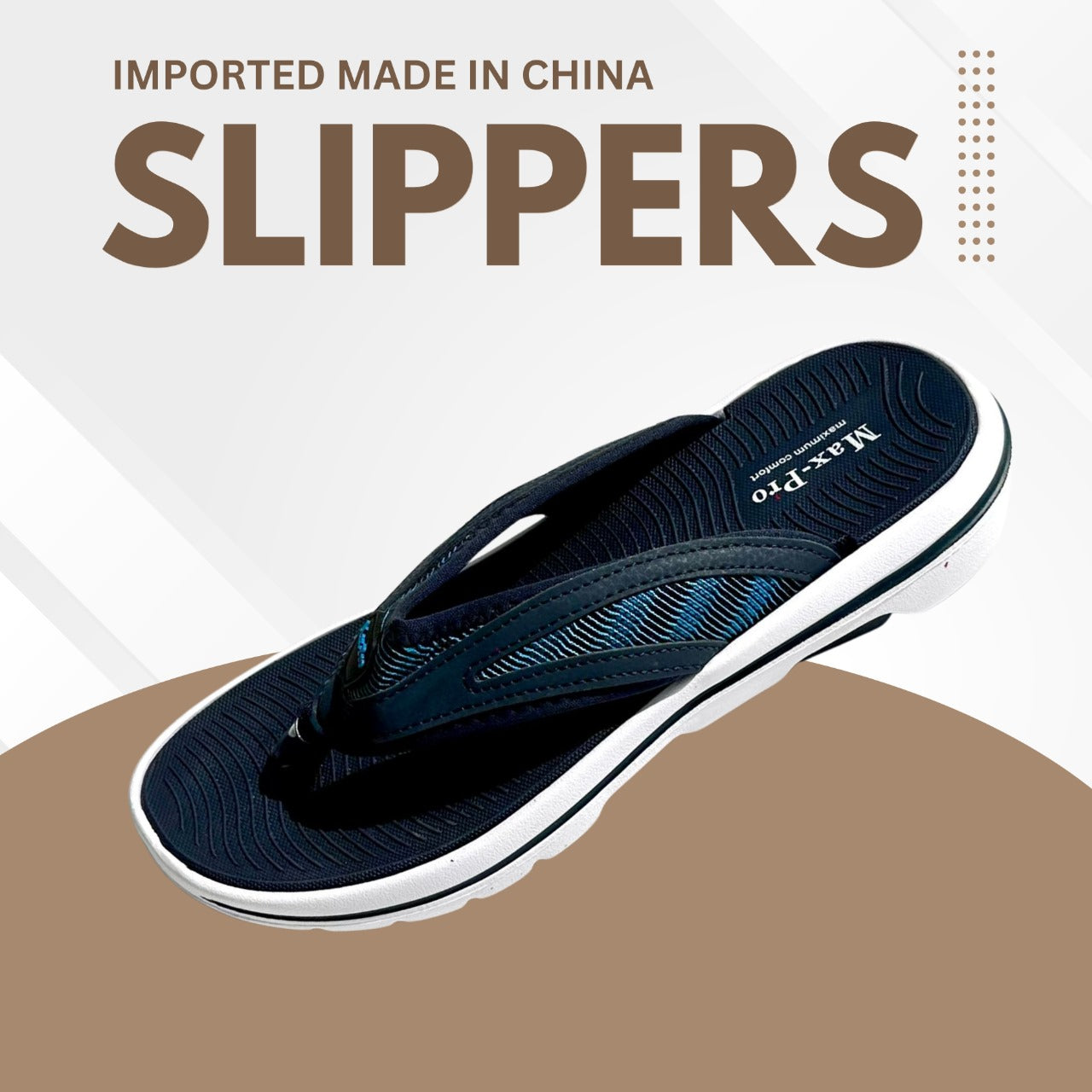 Men’s Thumb Lightweight Slippers - Design 2