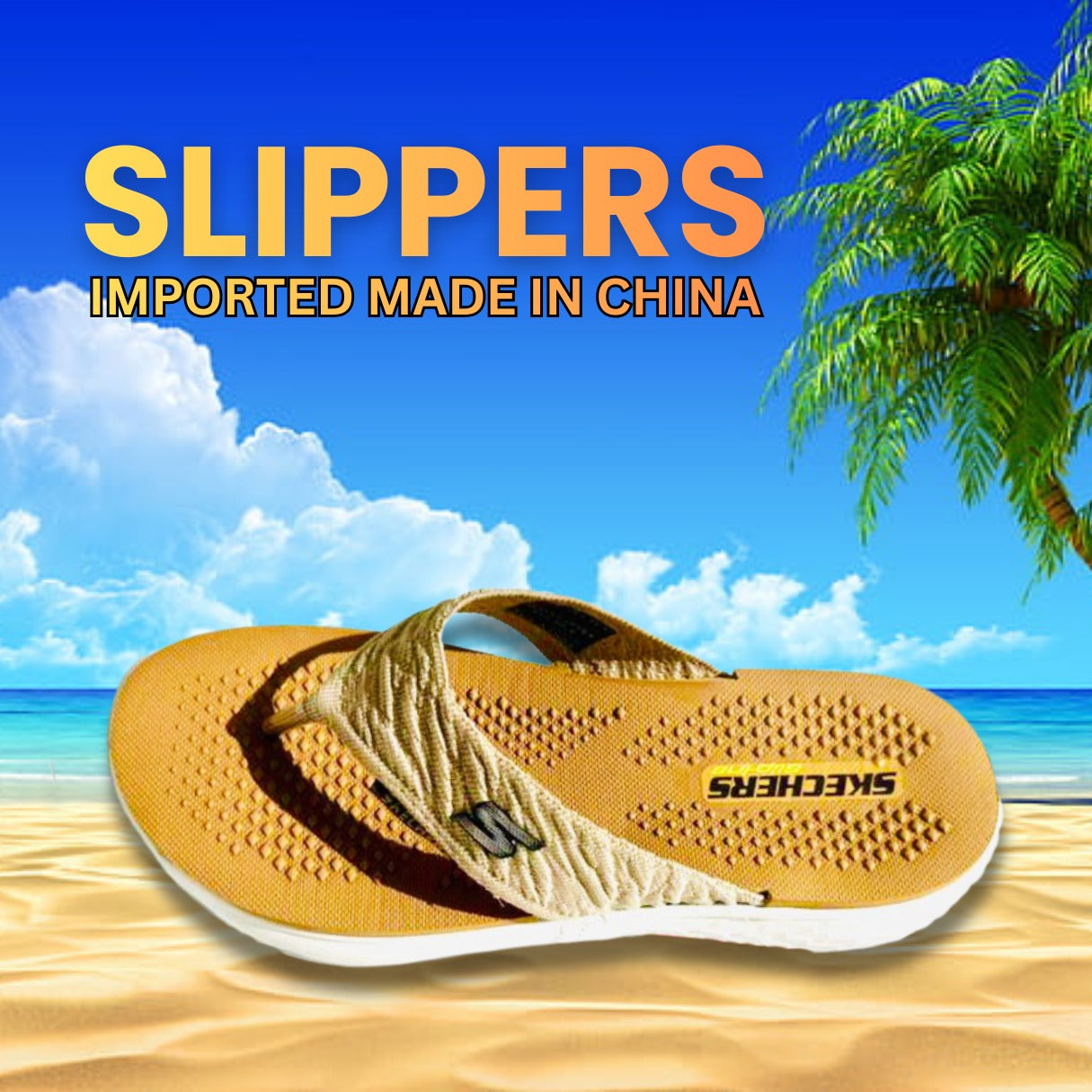 Men’s Thumb Lightweight Slippers - Design 4